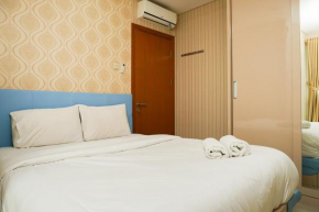 2BR Apartment with Sofa Bed at Woodland Park Residence By Travelio